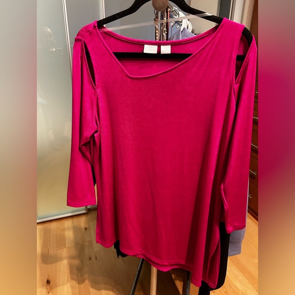 Chicos travellers cold shoulder tunic - Picture 1 of 5